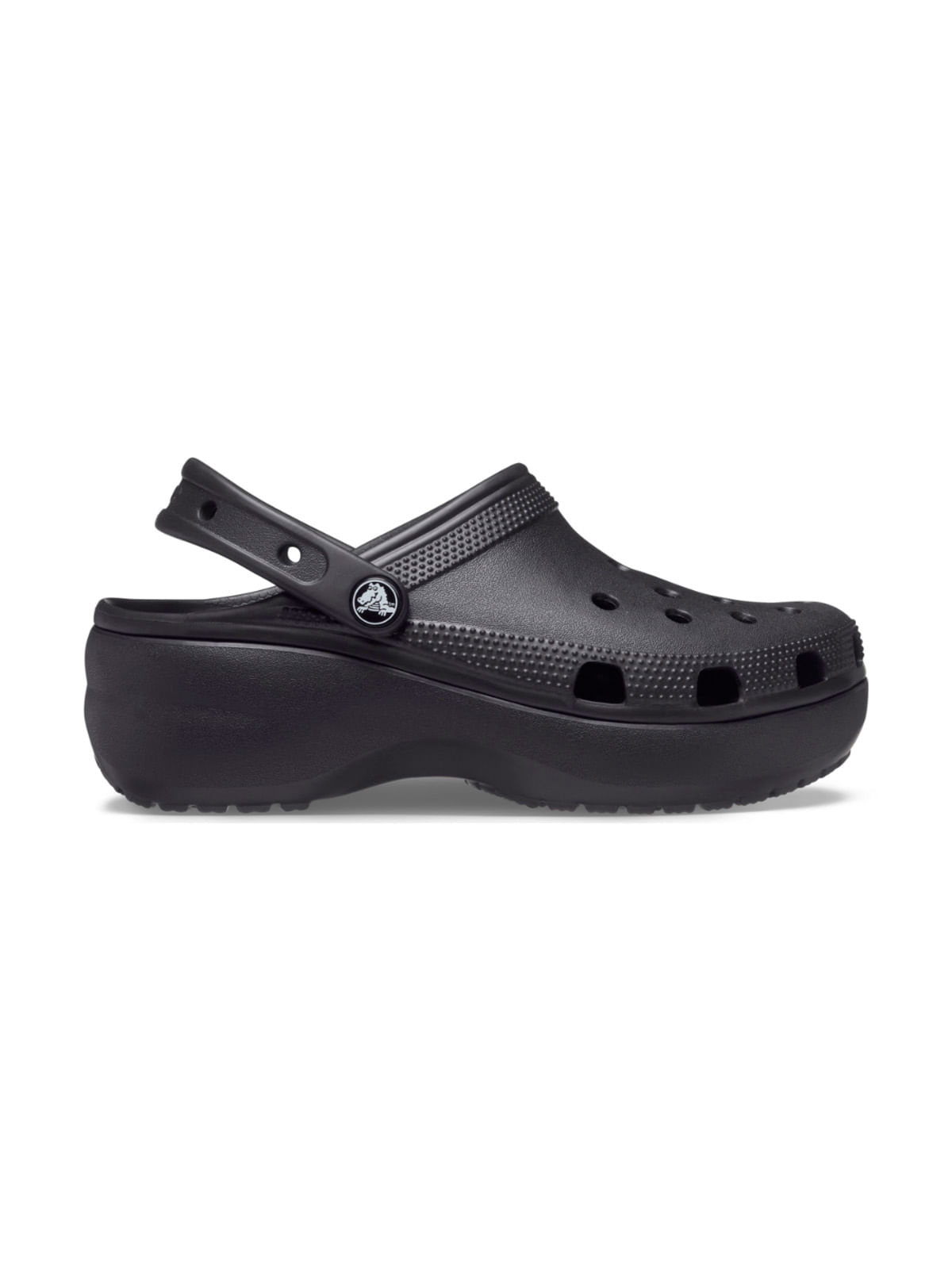 Zueco Classic Platform Negro Crocs