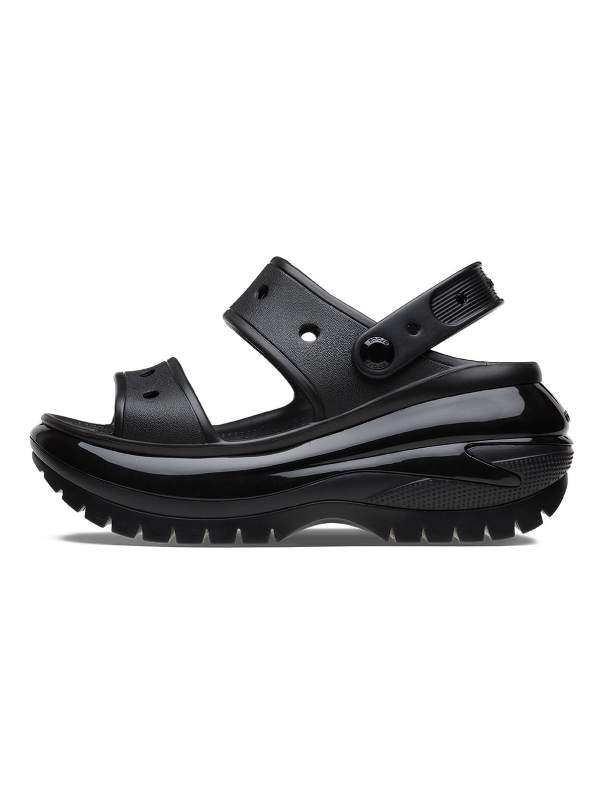 Sandalia Mega Crush Negro Crocs