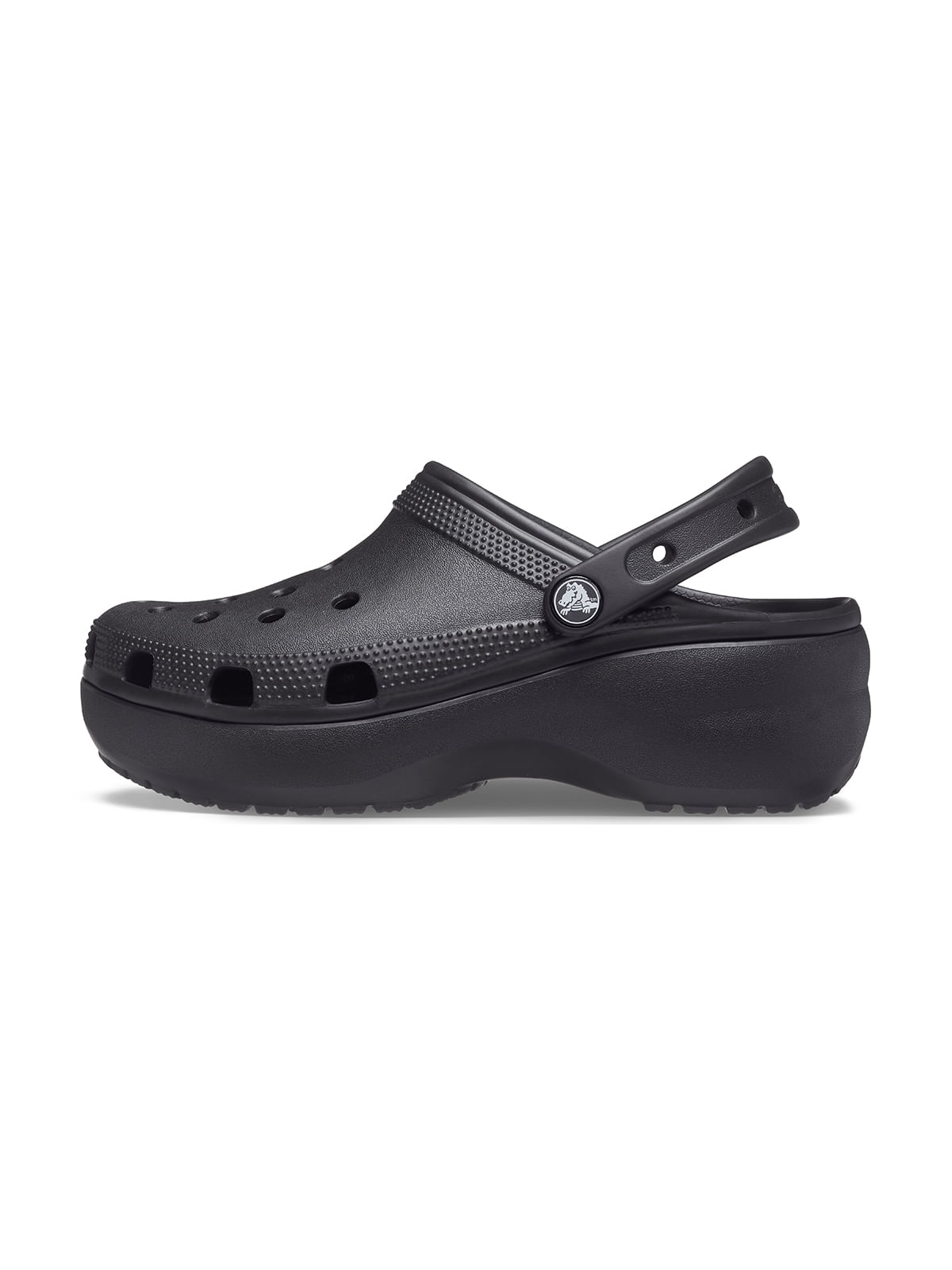 Zueco Classic Platform Negro Crocs