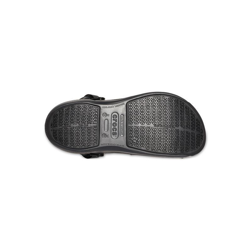 Zueco-Bistro-Pro-Literide-Negro-Crocs