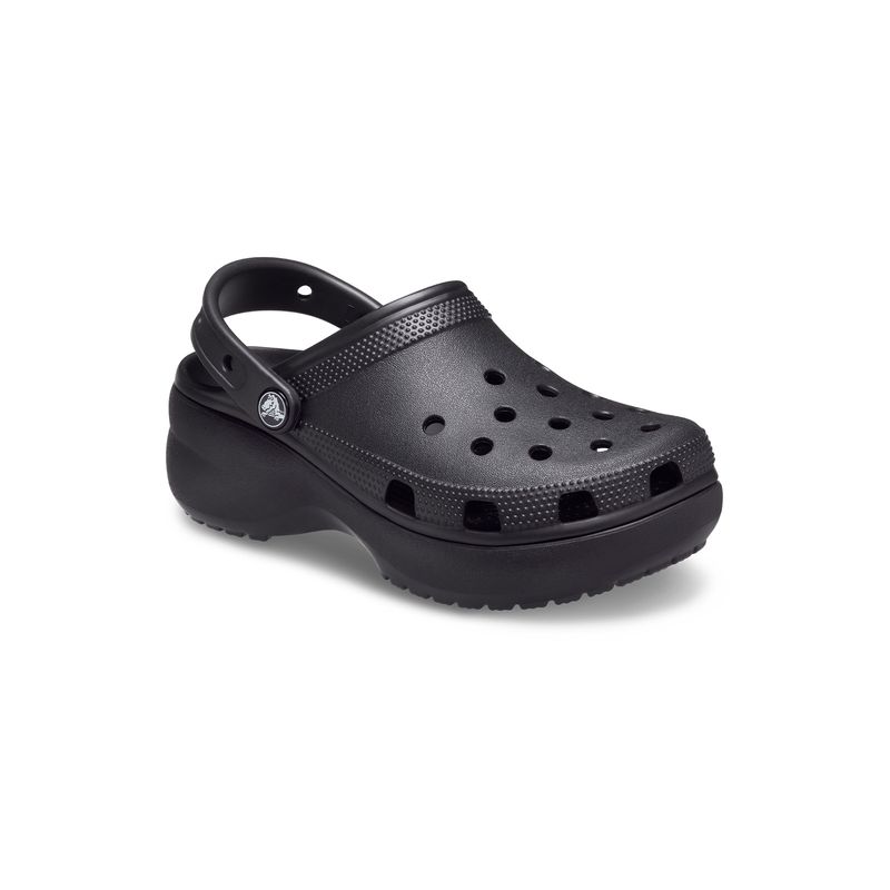 Zueco-Classic-Platform-Negro-Crocs