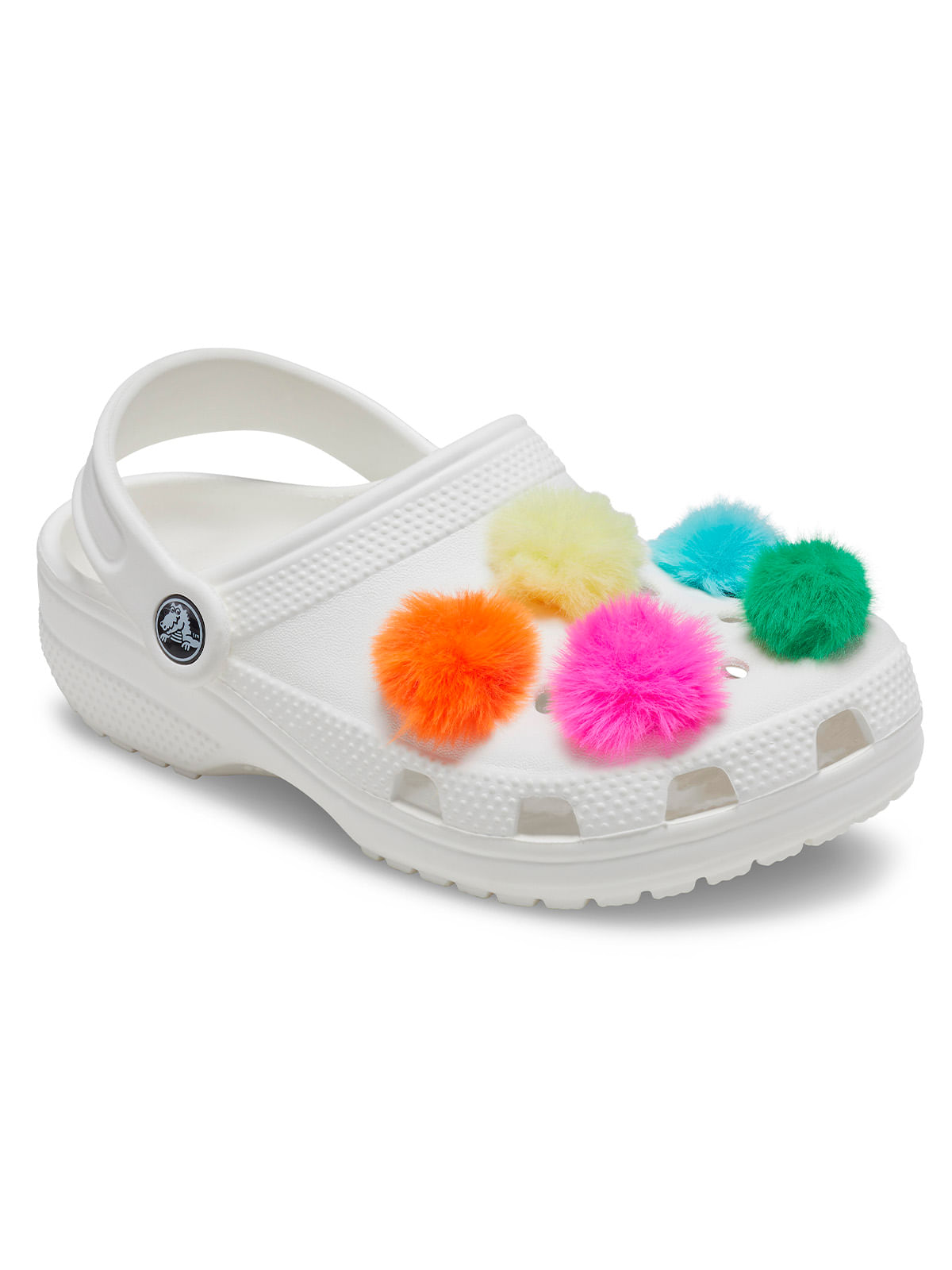 Jibbitz 80S Neon Puff Ball Pack De 5 Crocs