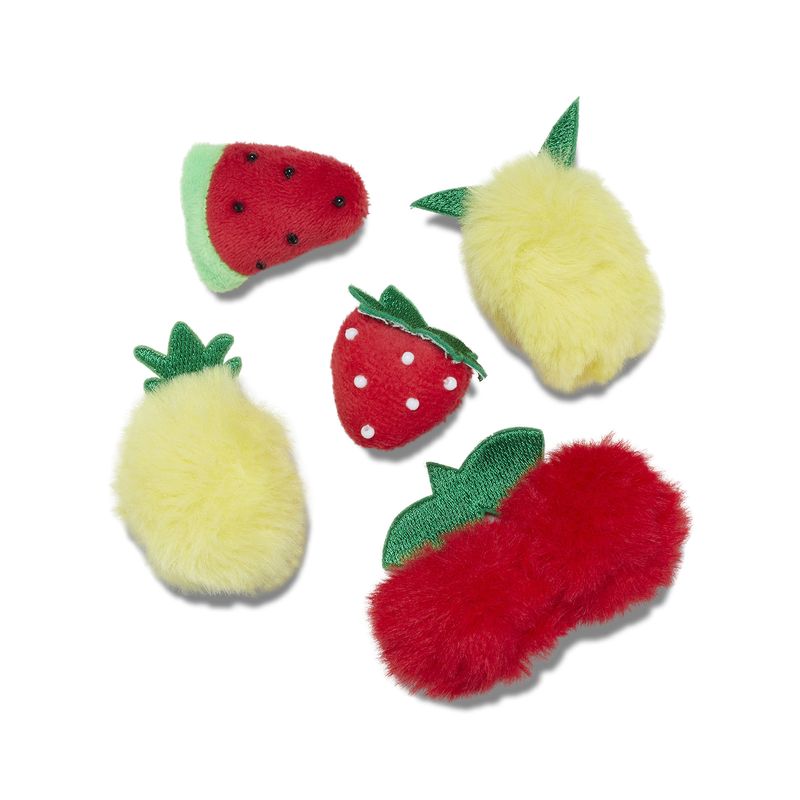 Jibbitz-Frutas-Fluffy-Pack-De-5-Crocs