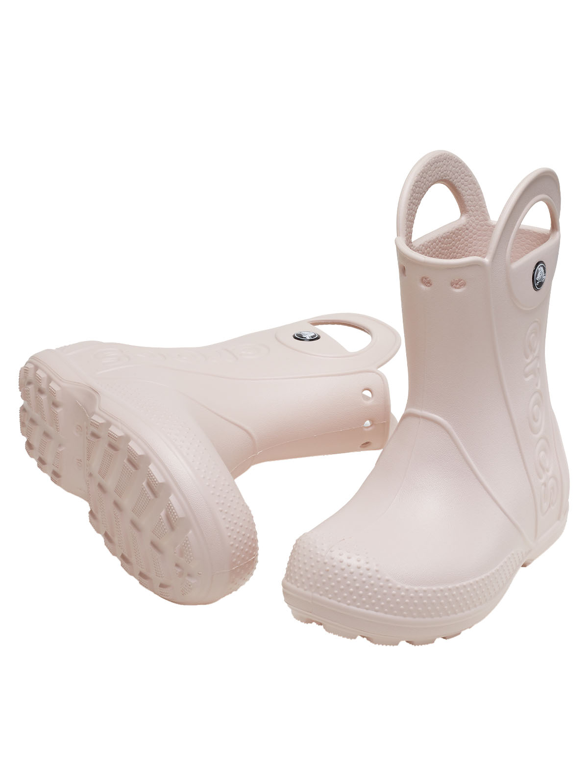 Bota De Agua Infantil Rosada Crocs