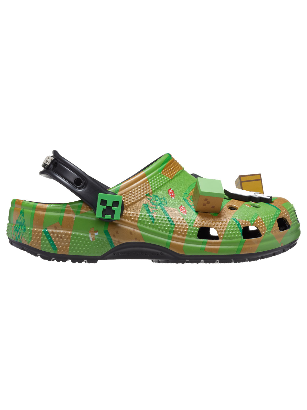 Zueco Classic Clog Minecraft Elevated Multicolor Crocs