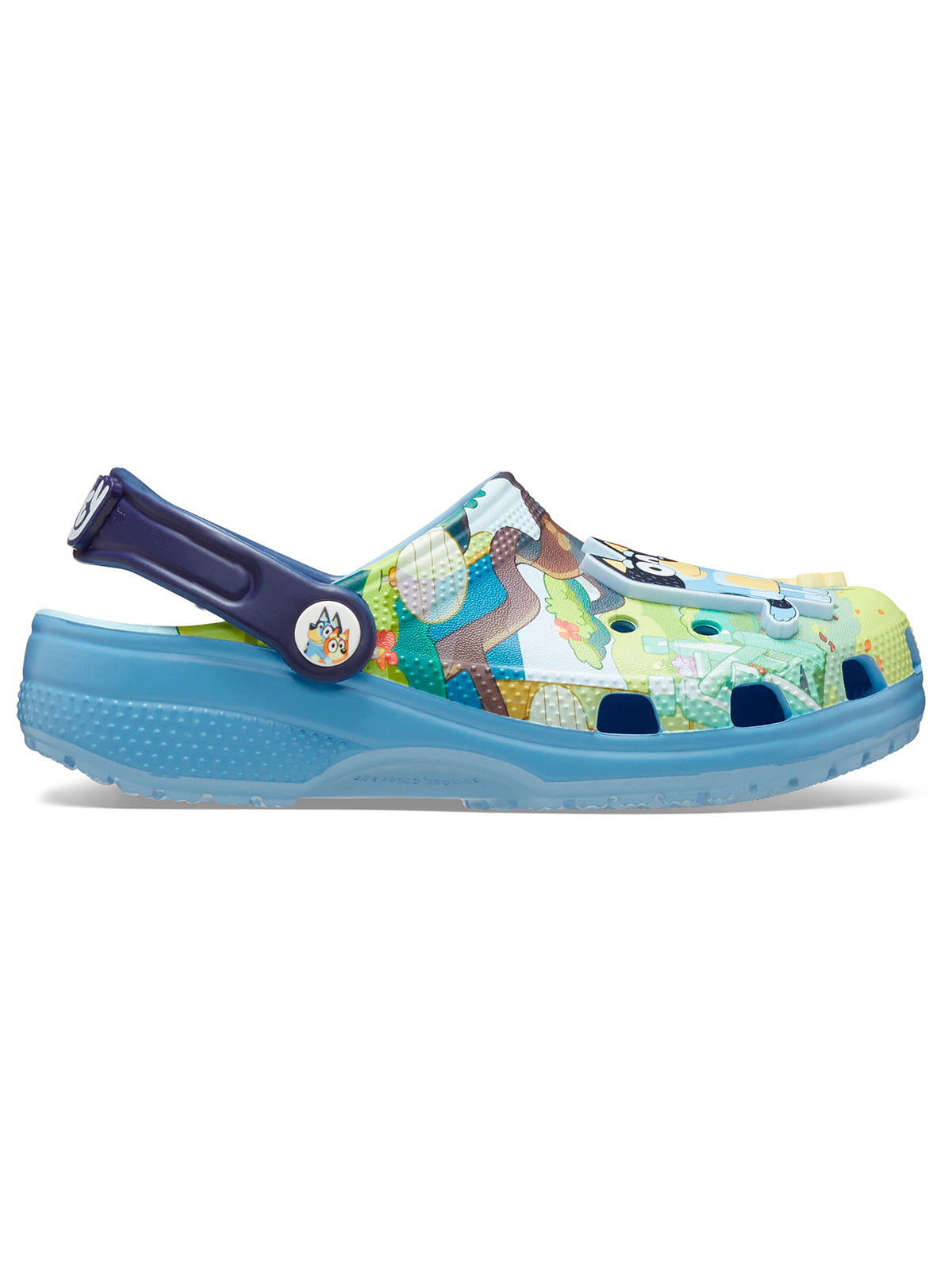 Zueco Infantil Bluey Classic Clog Multicolor Crocs