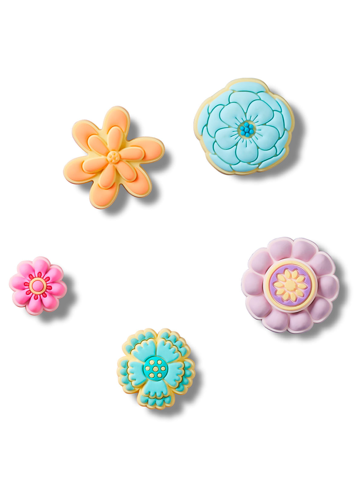 Jibbitz Flores Pasteles 2 Pack De 5 Crocs