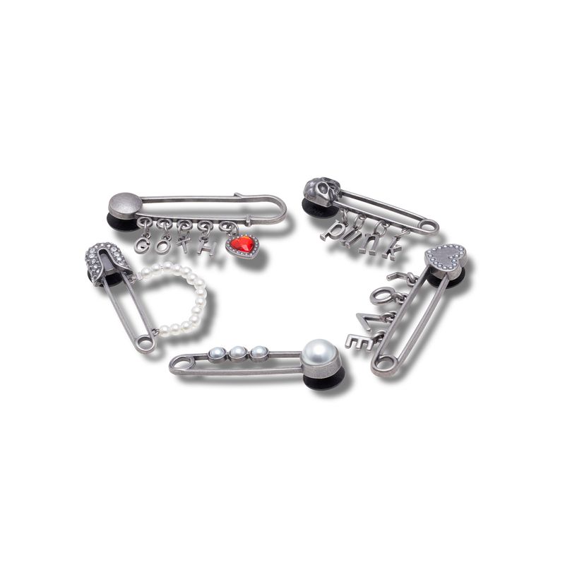 Jibbitz Accesorios Metálicos Pack De 5 Crocs