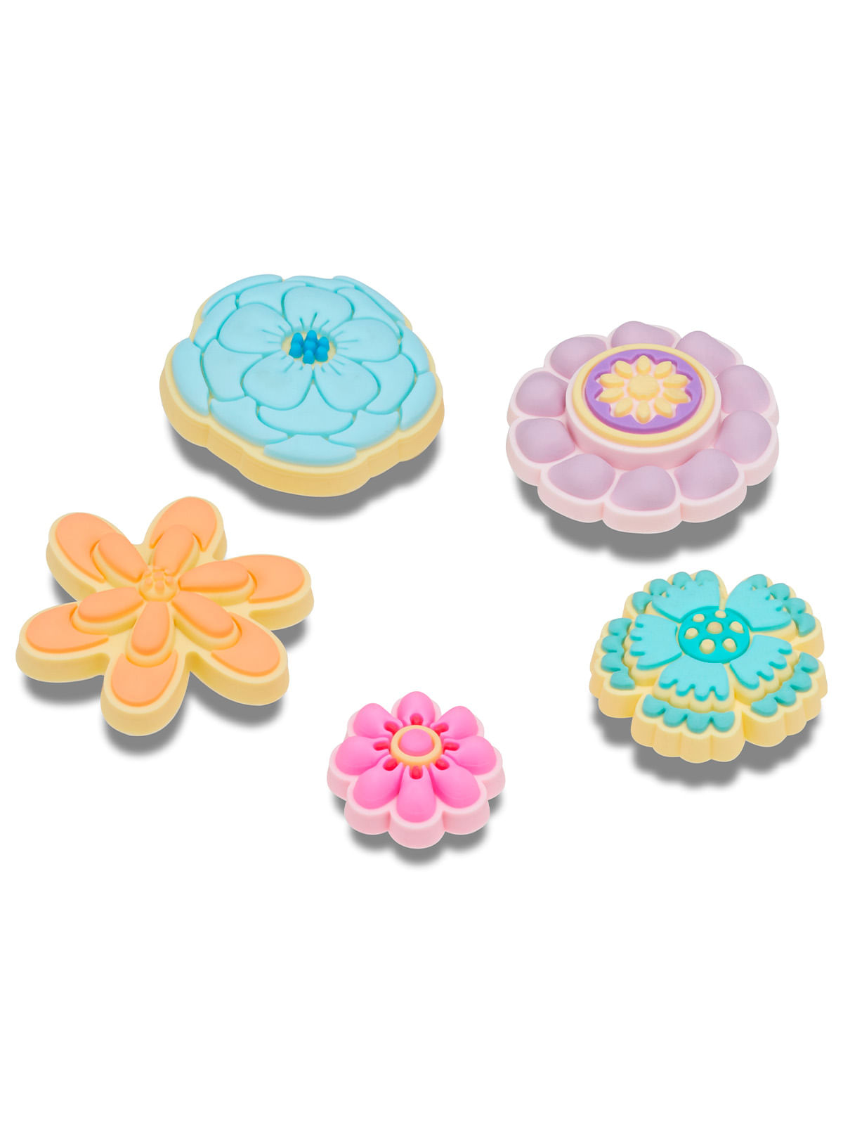 Jibbitz Flores Pasteles 2 Pack De 5 Crocs