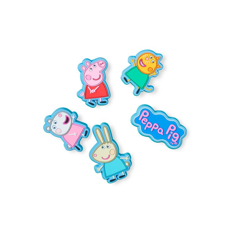 JIBBITZ PEPPA PIG PACK DE 5