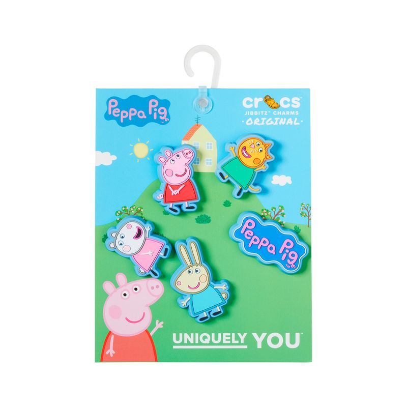 JIBBITZ PEPPA PIG PACK DE 5
