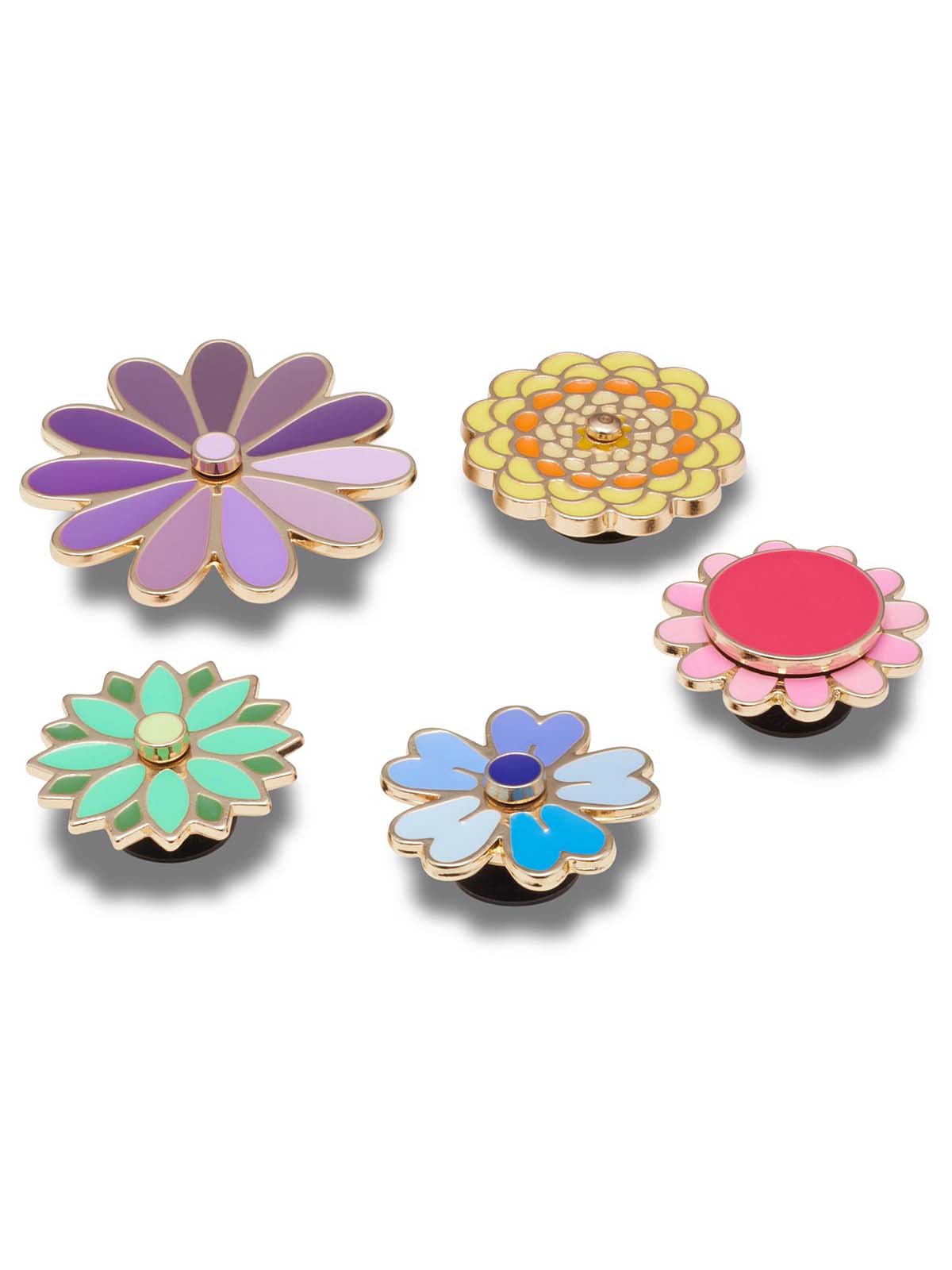 JIBBITZ PACK DE 5 ESTILOS FLORALES