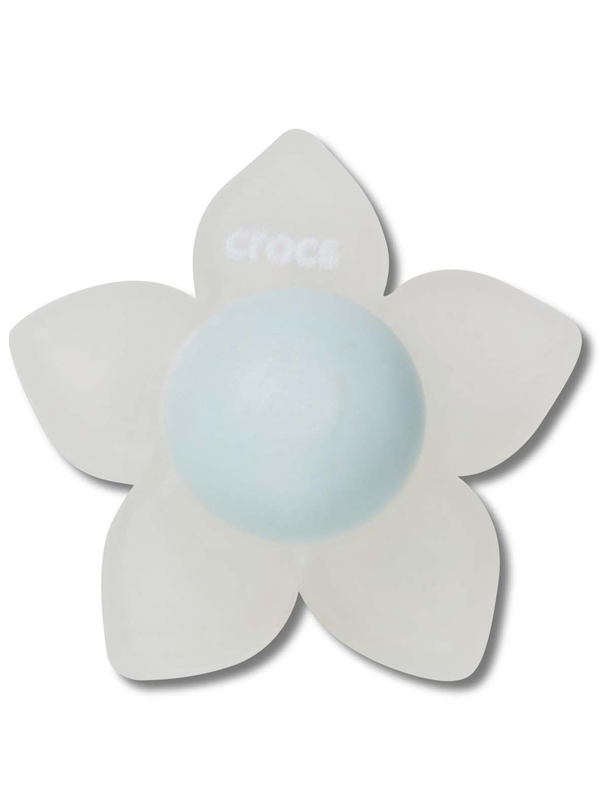 JIBBITZ AZUL FLOR IRIDISCENTE