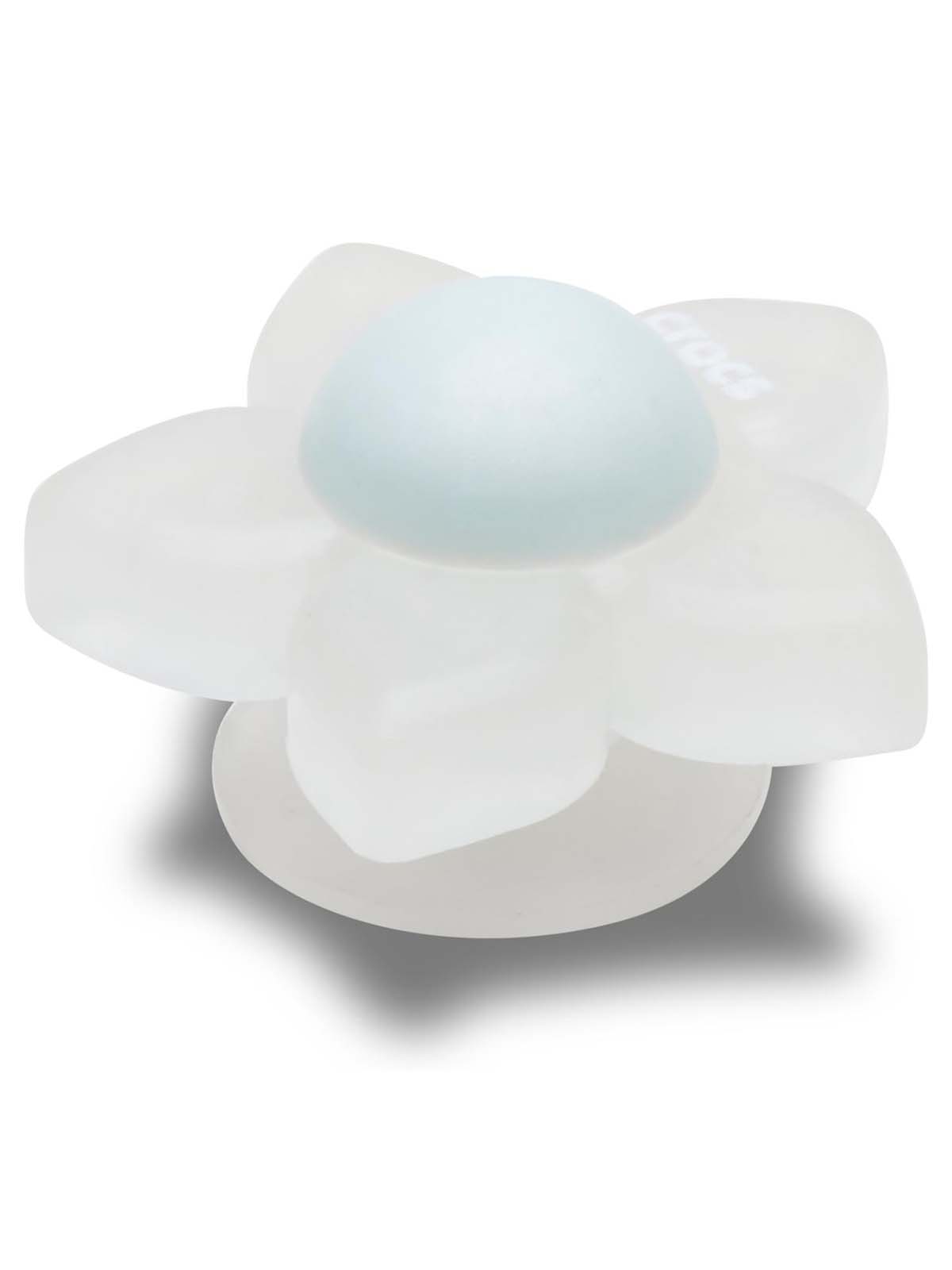 JIBBITZ AZUL FLOR IRIDISCENTE