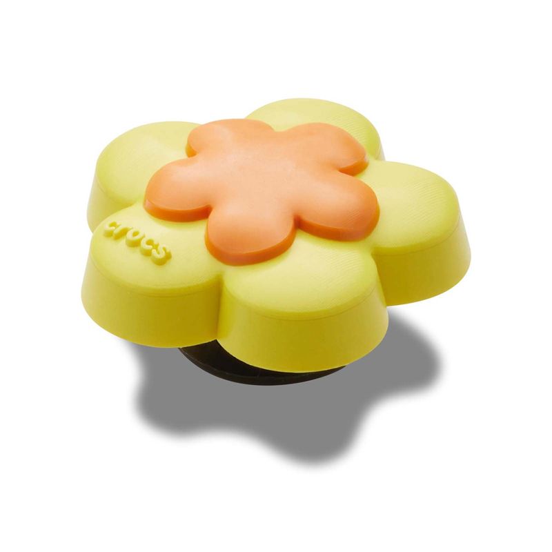 JIBBITZ FLOR DOBLE AMARILLA