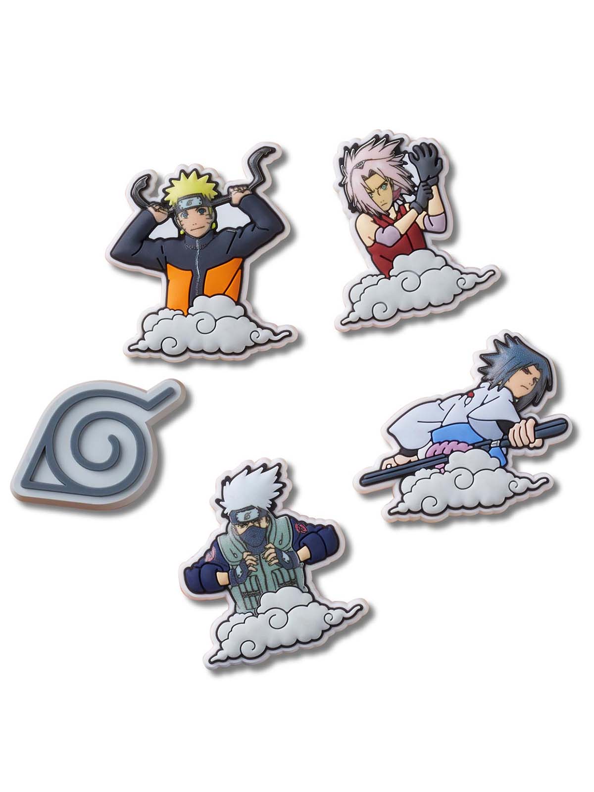 JIBBITZ NARUTO UZUMAKI PACK DE 5