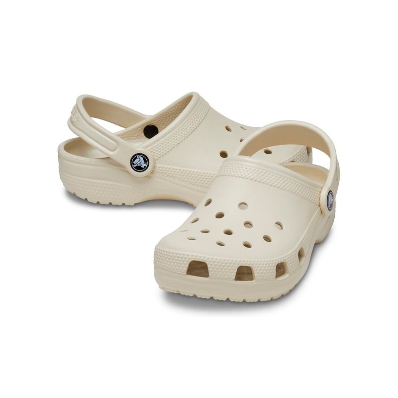Zueco Unisex Infantil Classic Clog Beige Crocs
