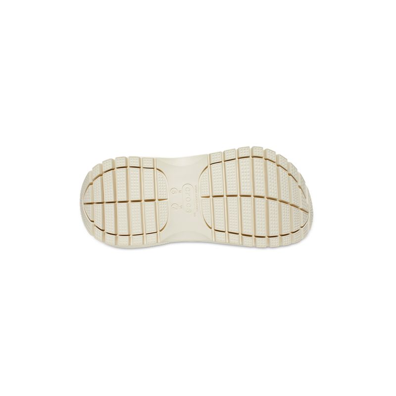 Zueco Mujer Mega Crush Beige Crocs