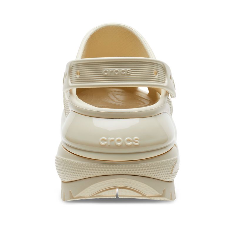 Zueco Mujer Mega Crush Beige Crocs