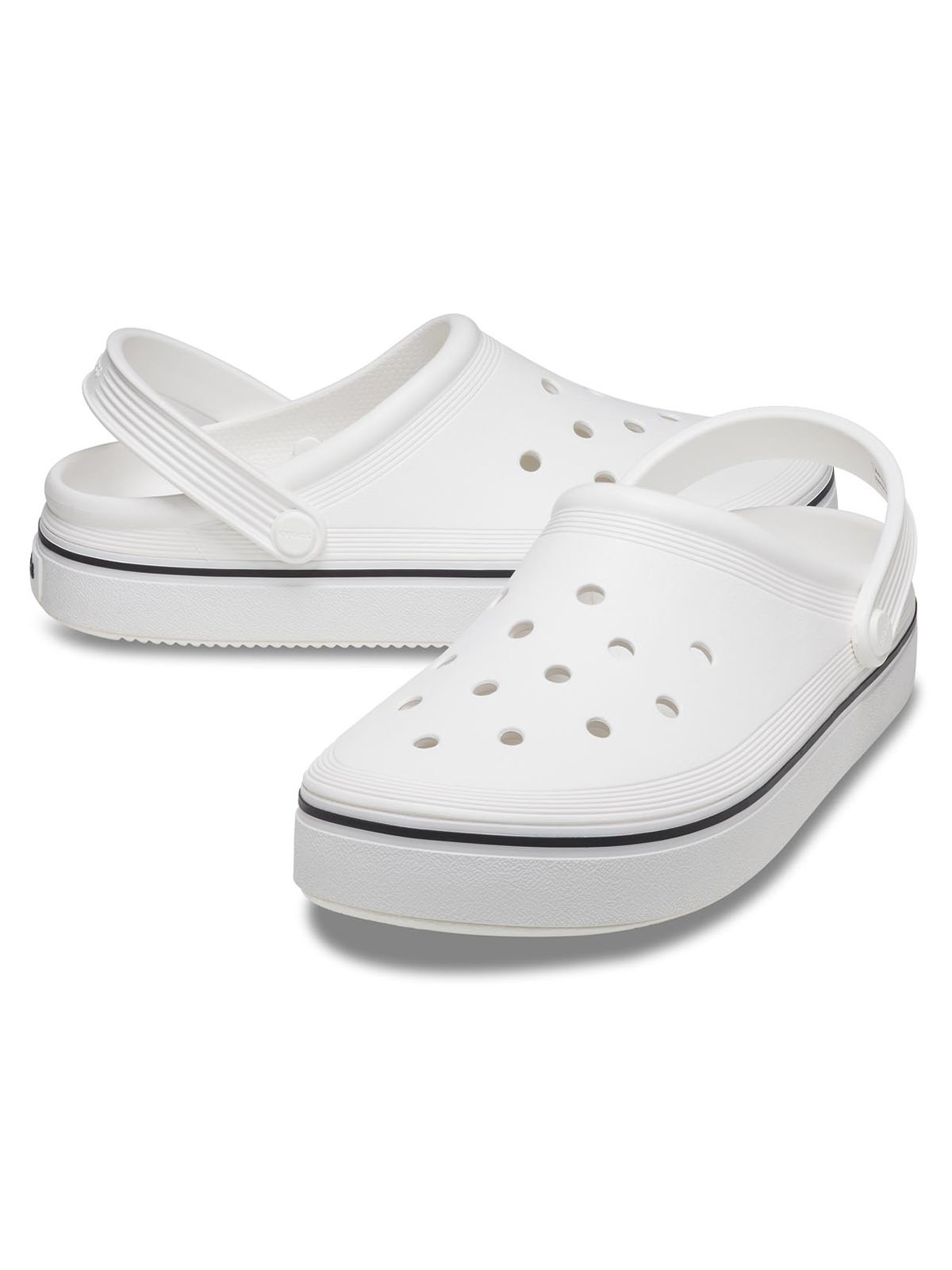 Zueco Hombre Off Court Clog Blanco Crocs