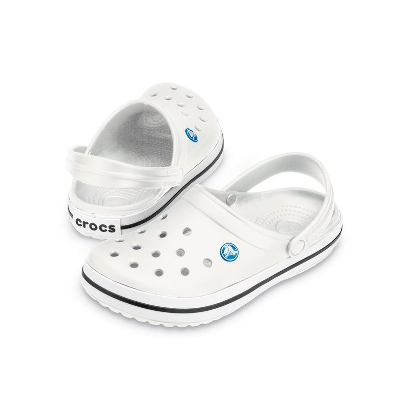 Zueco Unisex Crocband Blanco Crocs