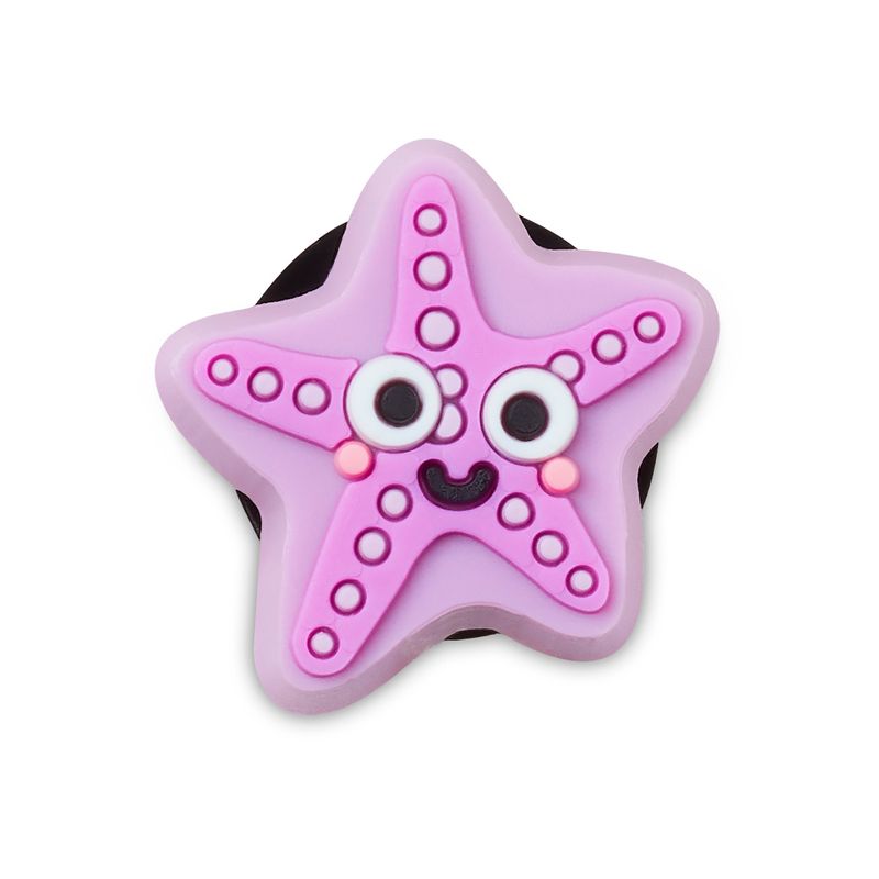 Jibbitz-Estrella-De-Mar-Morado-Crocs