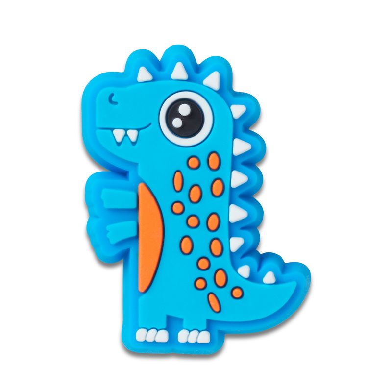 Jibbitz-Dinosaurio-Azul-Azul-Crocs