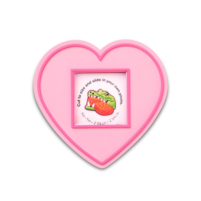 Jibbitz Marco Corazon Rosado Crocs
