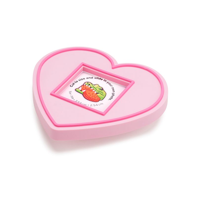 Jibbitz Marco Corazon Rosado Crocs