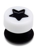 Jibbitz-Estrella-Negra-3d-Blanco-Crocs