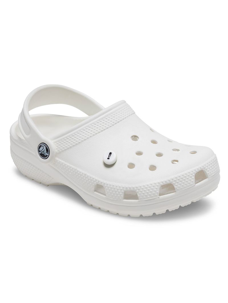 Jibbitz-Simbolo-De-Exclamacion-Blanco-Crocs
