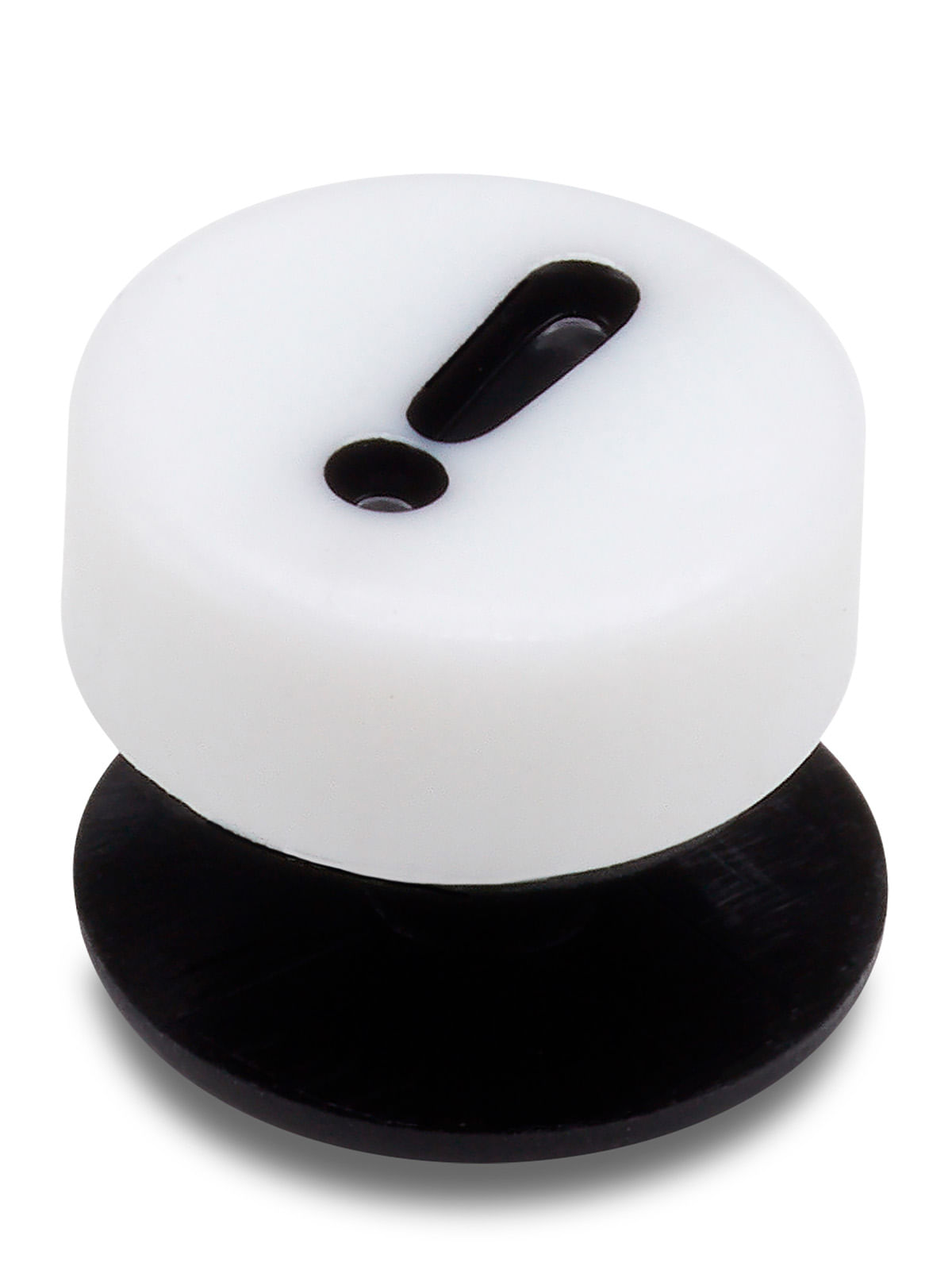 Jibbitz Símbolo De Exclamación Blanco Crocs