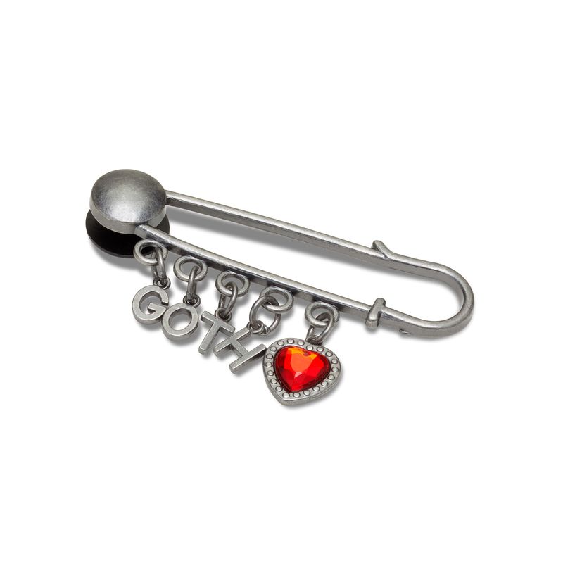 Jibbitz Broche Gótico Metalizado Crocs