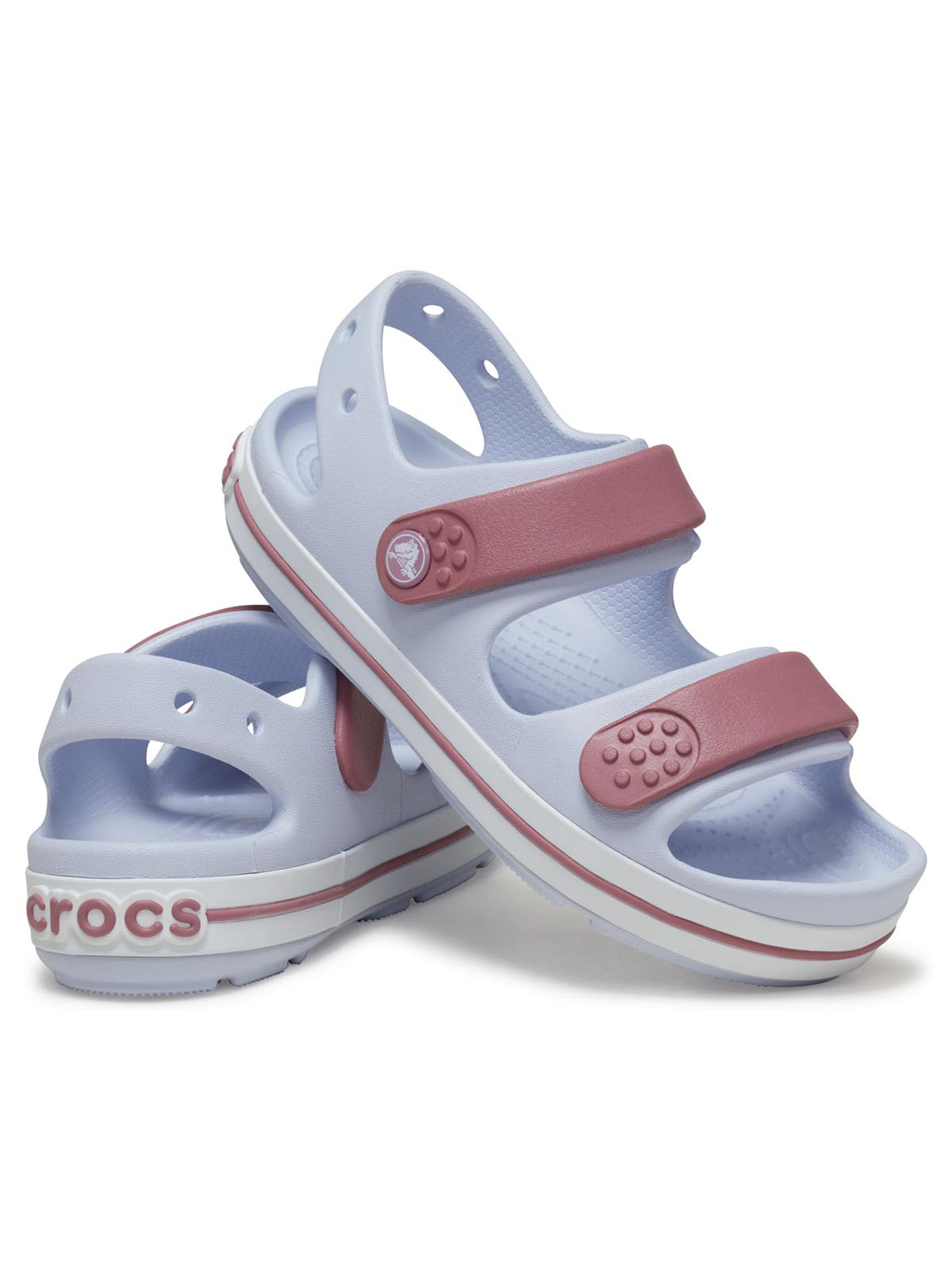 Sandalia Niños Infantil Crocband Cruiser Celeste Crocs