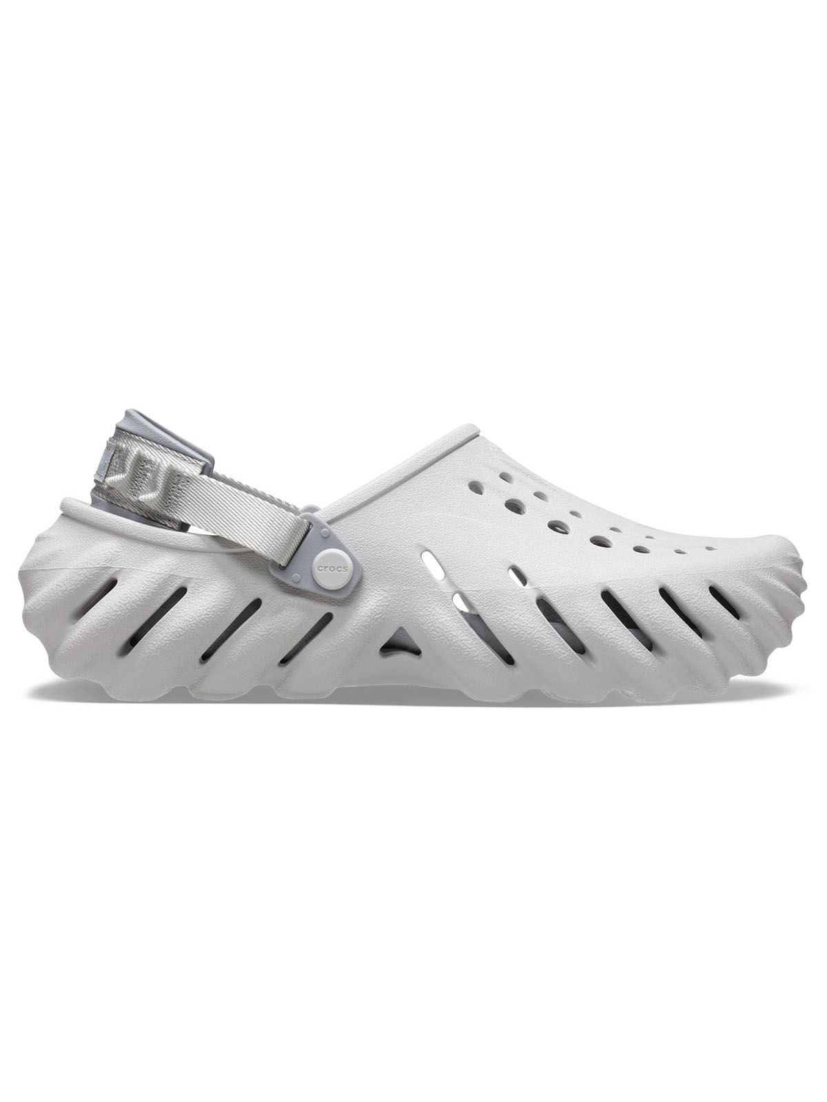 Zueco Unisex Echo Clog Gris Crocs