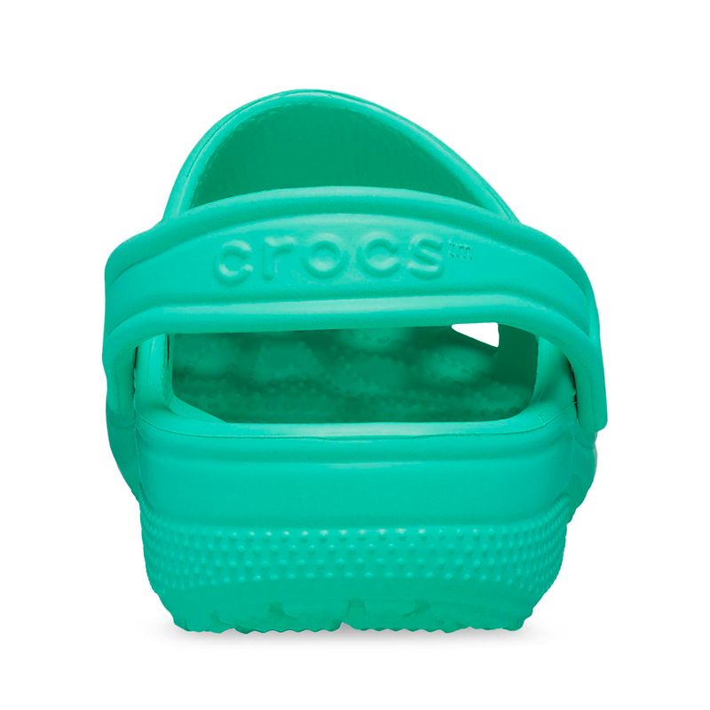 Zueco Unisex Infantil Classic Clog Verde Crocs