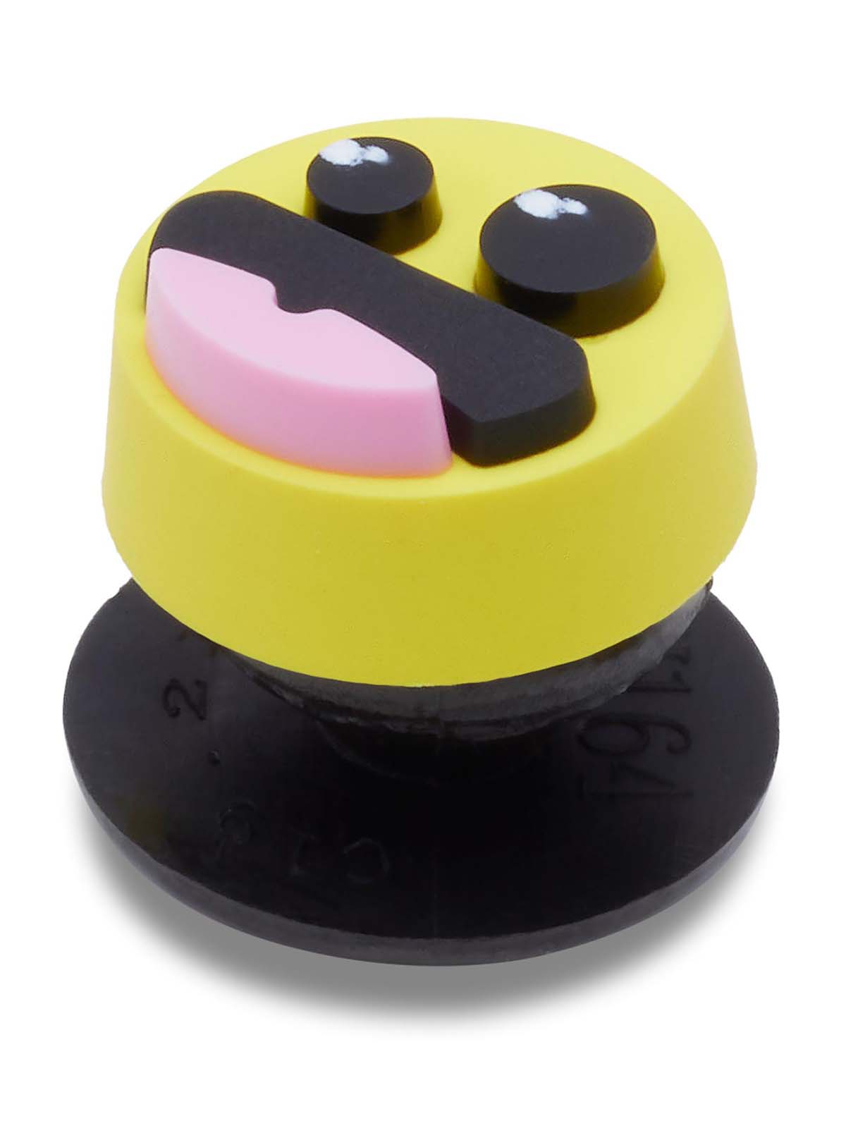 Jibbitz Pequeña Cara Loca Amarillo Crocs