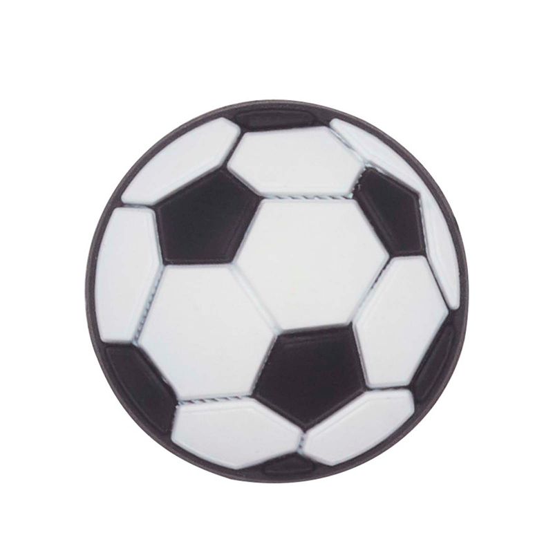 Jibbitz Pelota De Futbol Blanco Crocs
