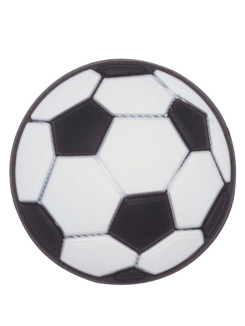 Jibbitz-Pelota-De-Futbol-Blanco-Crocs