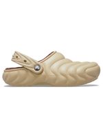 Zueco-Unisex-Lined-Overpuff-Beige-Crocs