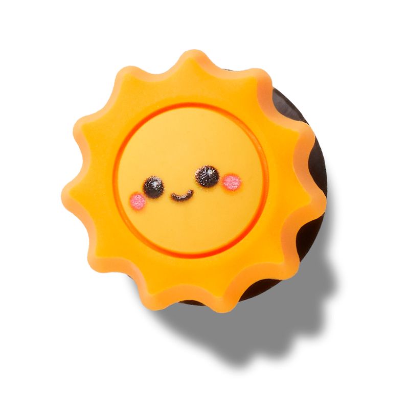 Jibbitz Sol Pequeño Amarillo Crocs