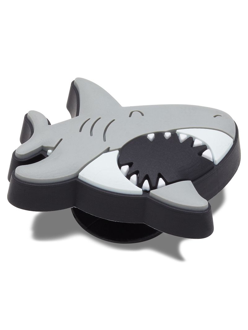 Jibbitz-Tiburon-Pequeño-Gris-Crocs