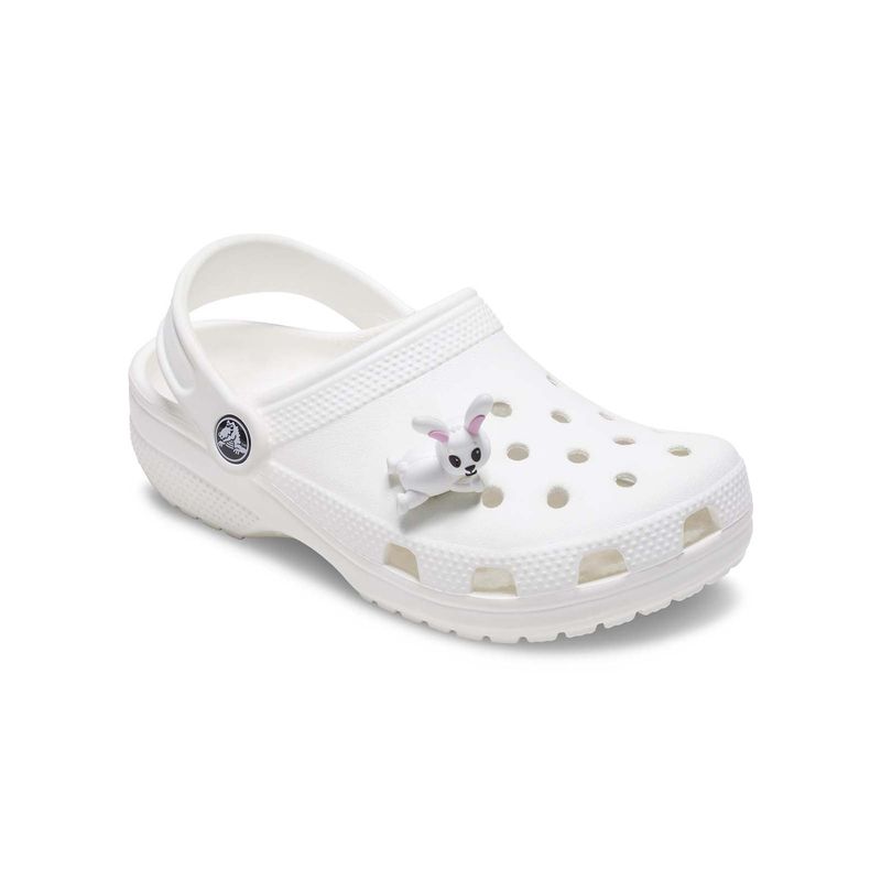 Jibbitz-Conejito-Saltando-3d-Blanco-Crocs