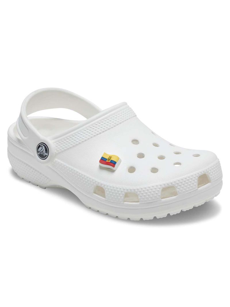 Jibbitz-Bandera-Del-Ecuador-Blanco-Crocs
