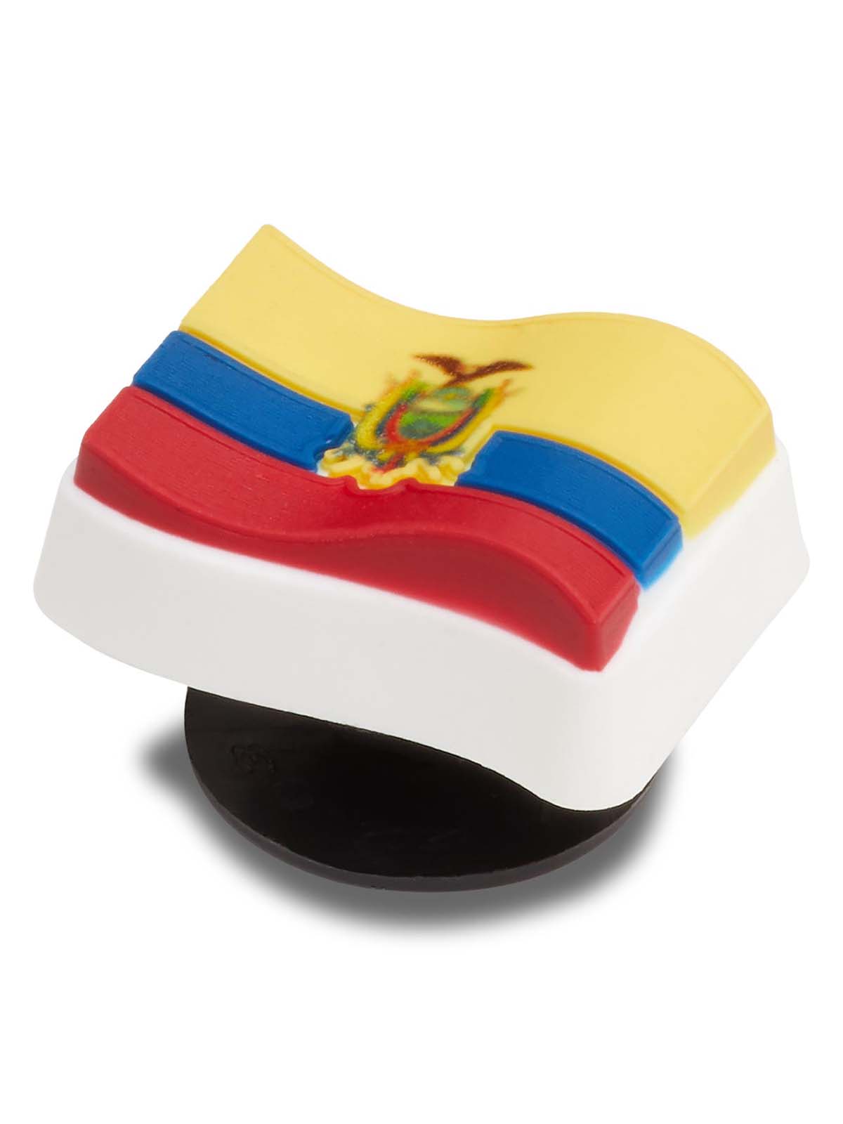 Jibbitz Bandera Del Ecuador Blanco Crocs