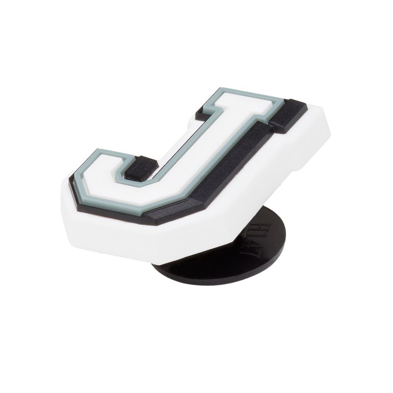 Jibbitz Letra J Blanco Crocs