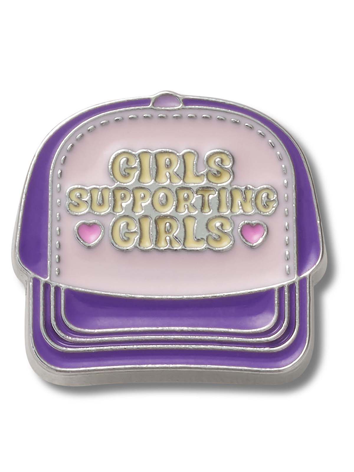 Jibbitz Gorro Girls Supporting Morado Crocs
