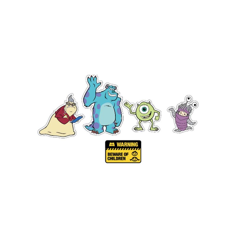 Jibbitz Monstruos Inc 5pck Multicolor Crocs