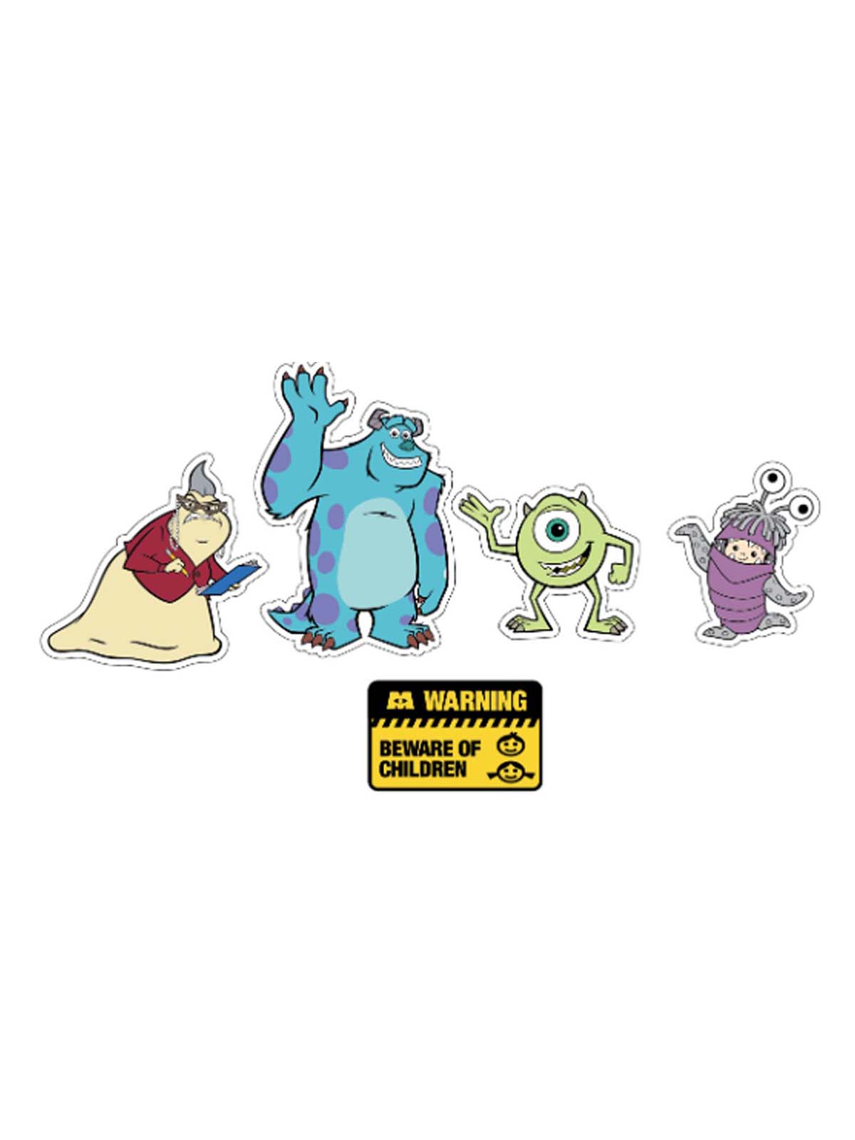 Jibbitz Monstruos Inc 5pck Multicolor Crocs