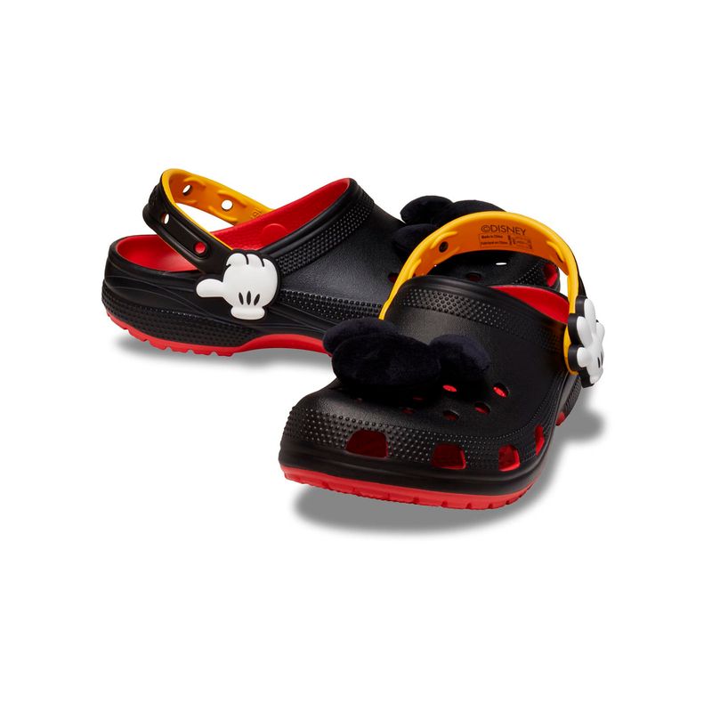 Zueco Unisex Mickey Mouse Negro Crocs